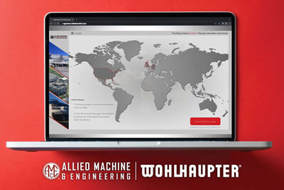 Allied Machine and Engineering® lance les sites Allied Europe et Wohlhaupter® dans le cadre de "Allied's Interactive Experience".