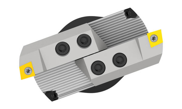 Twin Cutter Height Displaced Top