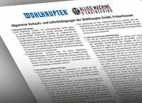 General Terms and Conditions of Sale and Delivery