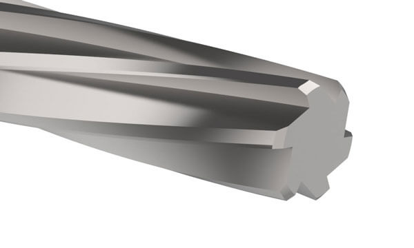 Solid Carbide Reamer Left Hand Close